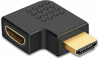 Amazon | FUJIMORI HDMI 直角 L字型 変換 アダプタ HDMI（オス